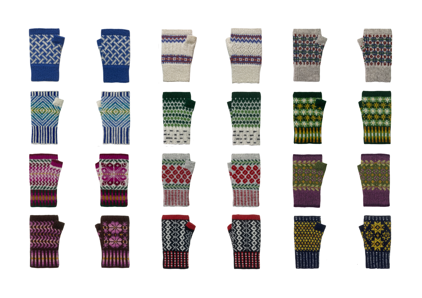 Fingerless Gloves for Every Season - A Knitting Collection from 2024 English